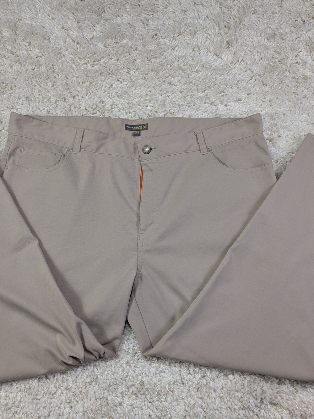Peter Millar Men's Chinos in Light Taupe